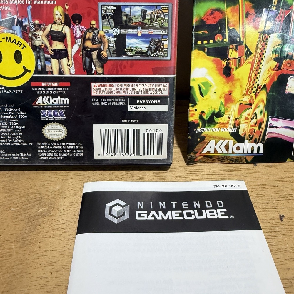 18-Wheeler American Pro Trucker Nintendo GameCube 2002 CIB DOL-P-GWEE Racing - Picture 3 of 6
